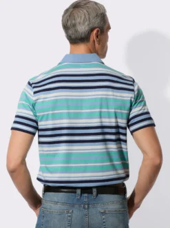Poloshirt im Ringel-Dessin