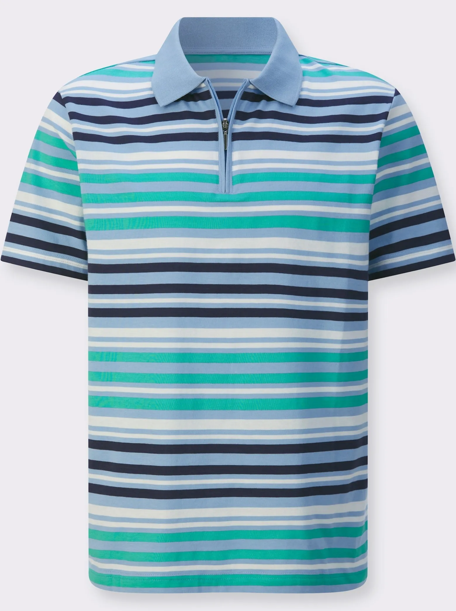 Poloshirt im Ringel-Dessin