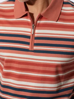 Poloshirt im Ringel-Dessin