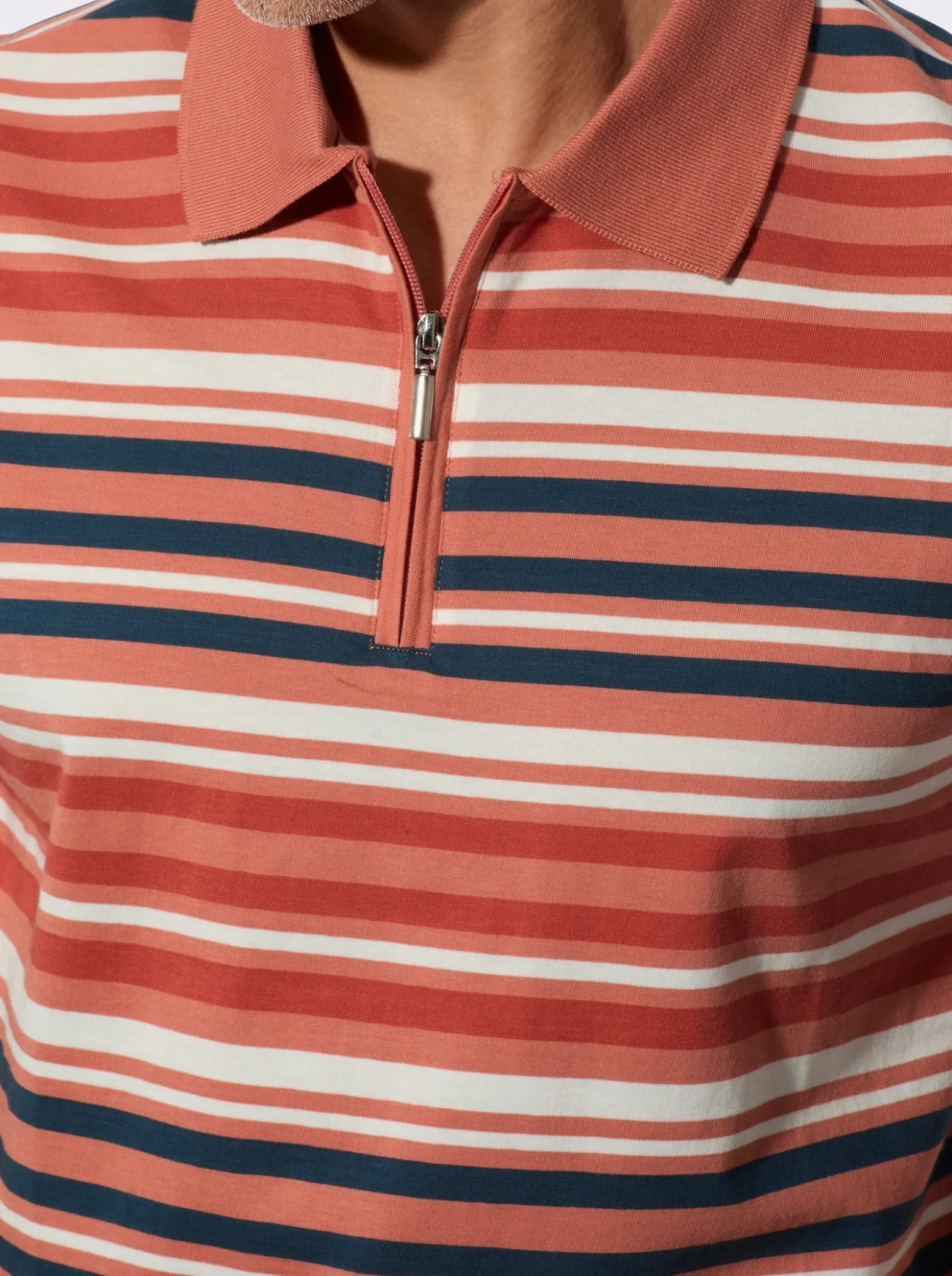 Poloshirt im Ringel-Dessin