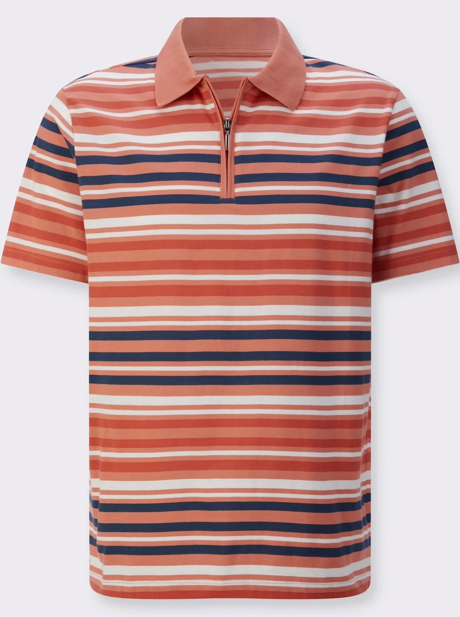 Poloshirt im Ringel-Dessin