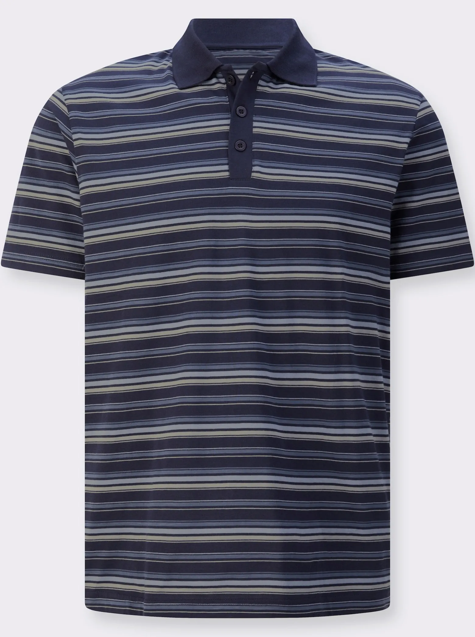 Poloshirt im Ringel-Dessin