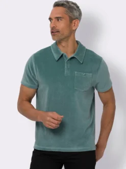 Poloshirt in Nicki-Qualität