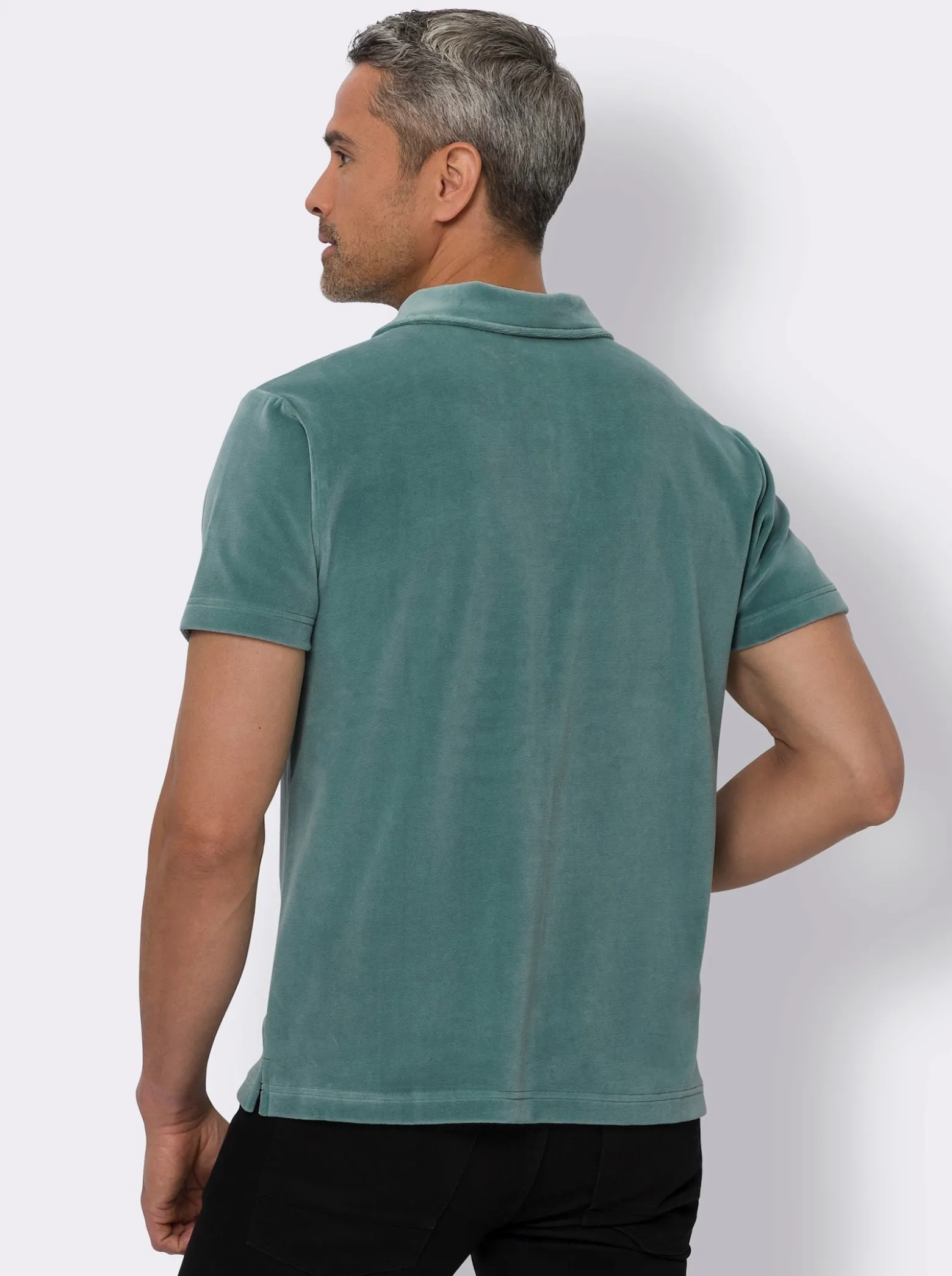 Poloshirt in Nicki-Qualität