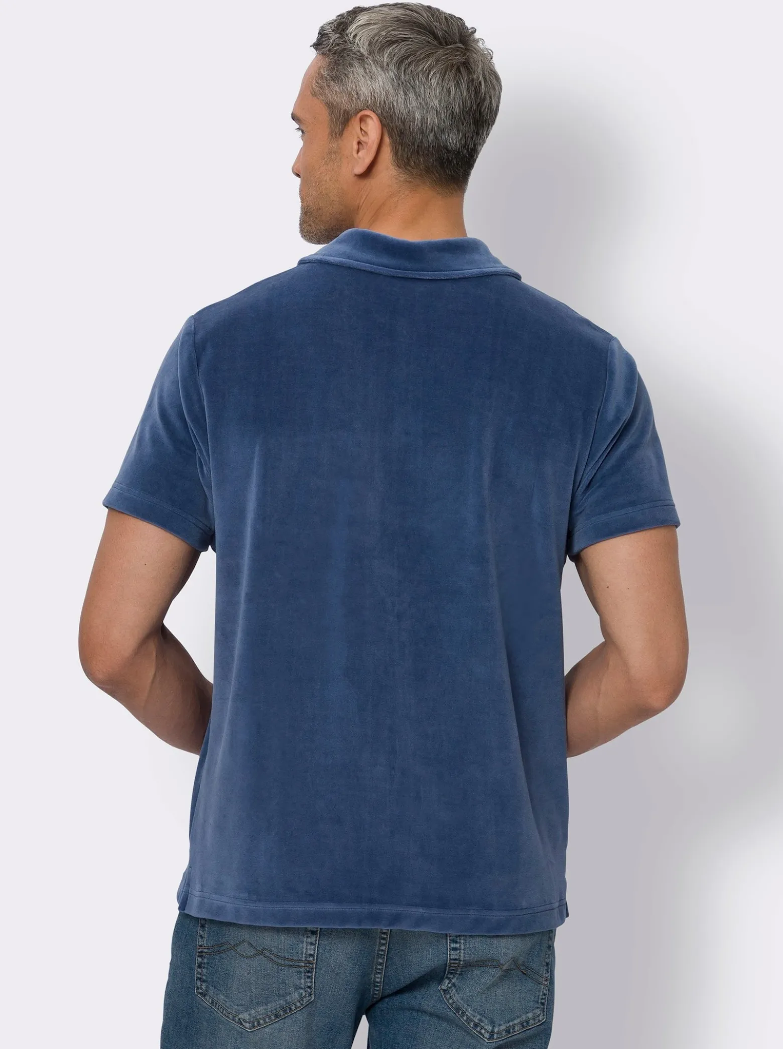 Poloshirt in Nicki-Qualität