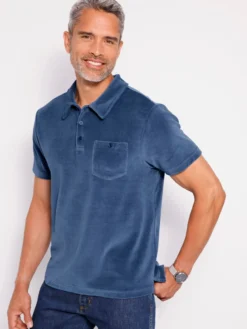 Poloshirt in Nicki-Qualität
