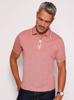 Poloshirt in Pikee-Qualität