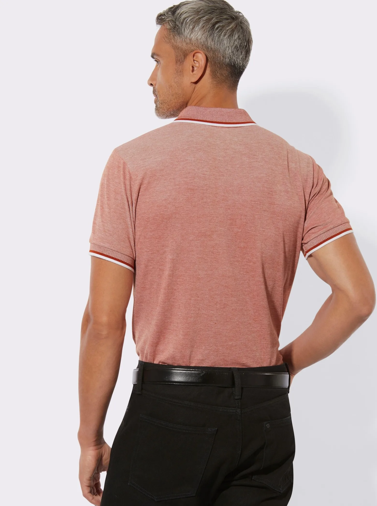 Poloshirt in Pikee-Qualität