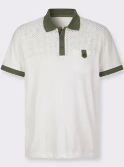 Poloshirt mit Druck im Vorderteil