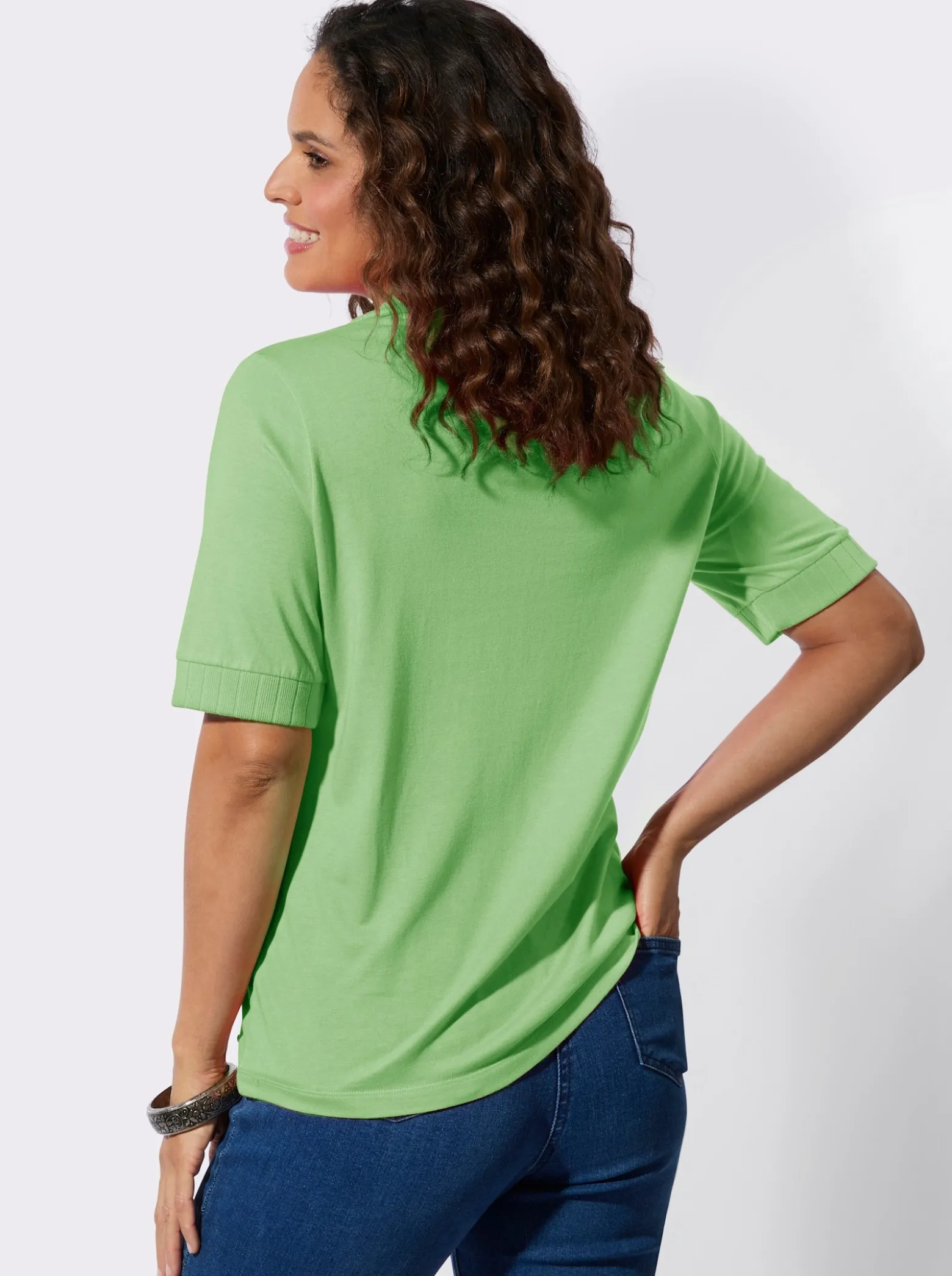 Poloshirt mit 2-in-1-Optik