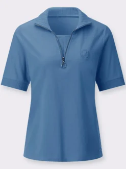 Poloshirt mit 2-in-1-Optik