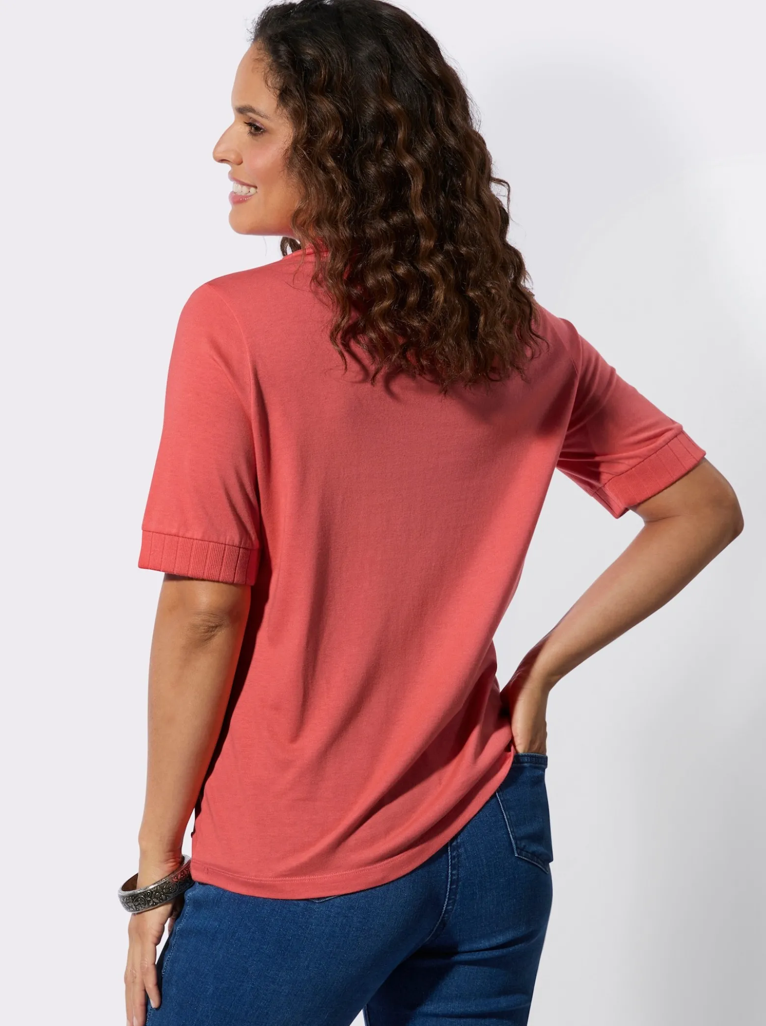 Poloshirt mit 2-in-1-Optik