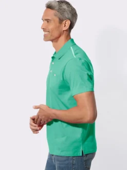 Poloshirt mit Knopfleiste