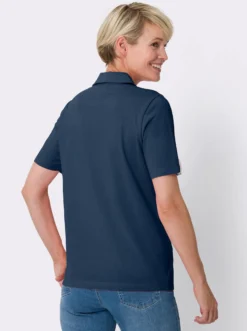 Poloshirt mit Kontrasten