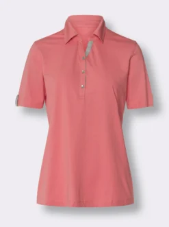 Poloshirt mit Kontrasten