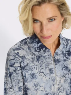 Poloshirt mit kurzem Reißverschluss