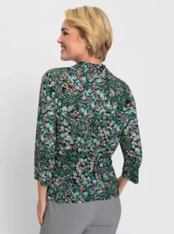 Poloshirt mit kurzem Reißverschluss