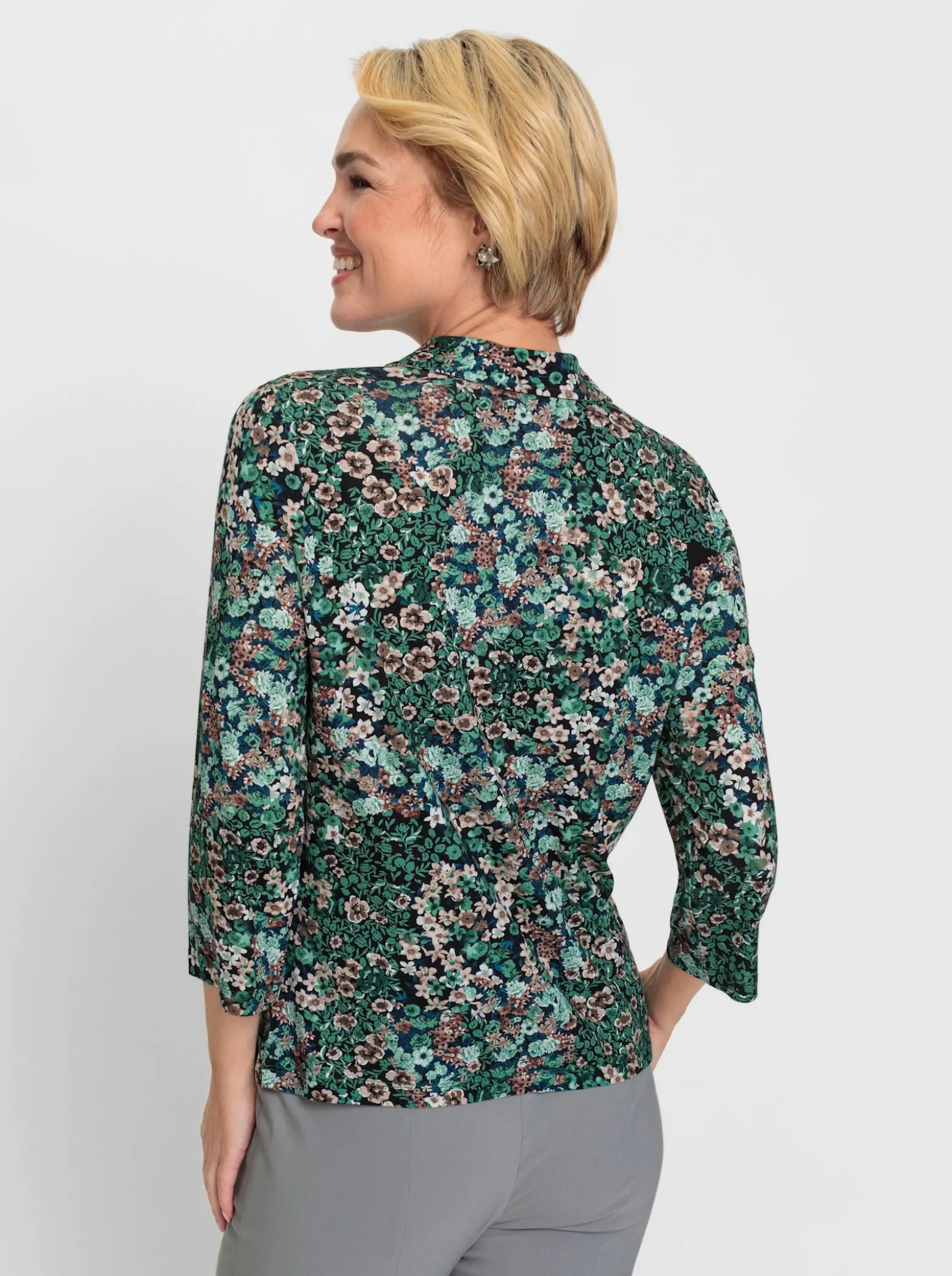 Poloshirt mit kurzem Reißverschluss