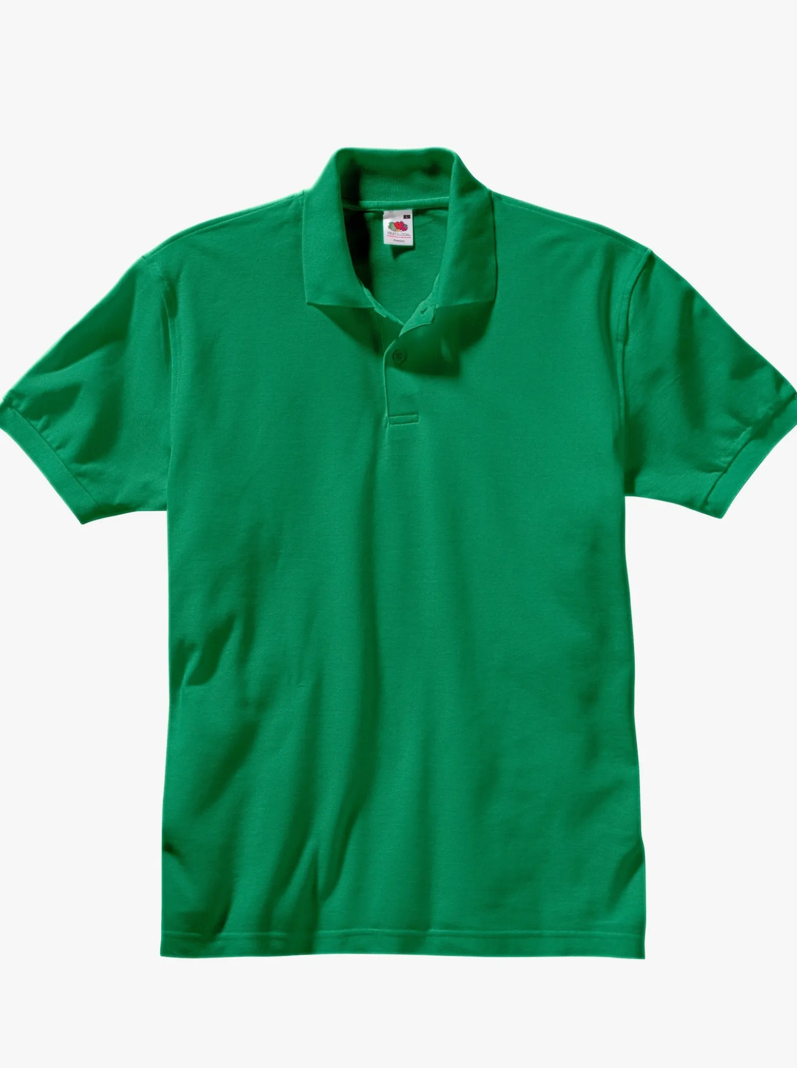 Poloshirt mit kurzer Knopfleiste