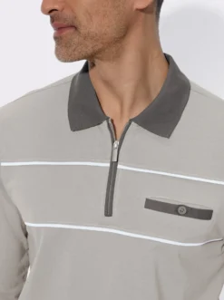 Poloshirt mit langen Ärmeln