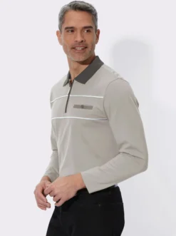 Poloshirt mit langen Ärmeln
