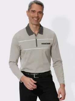 Poloshirt mit langen Ärmeln