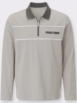Poloshirt mit langen Ärmeln