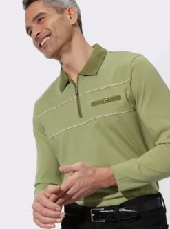 Poloshirt mit langen Ärmeln