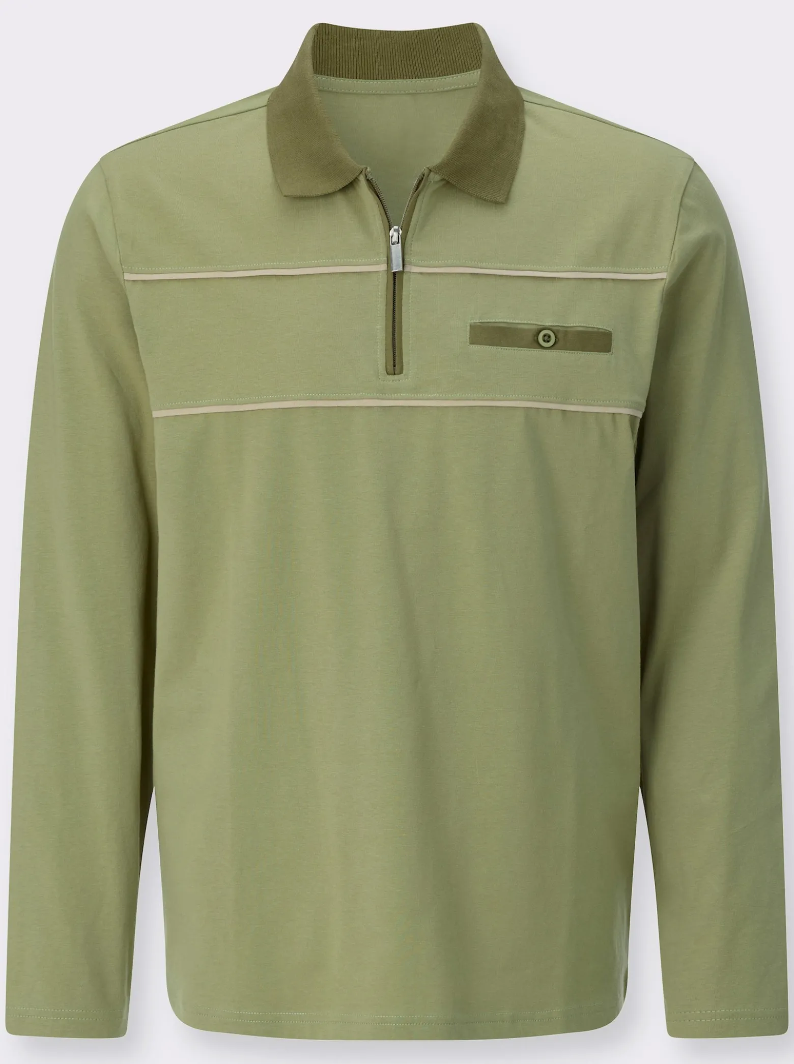 Poloshirt mit langen Ärmeln