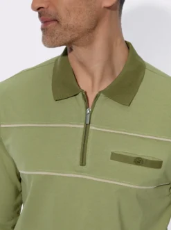 Poloshirt mit langen Ärmeln