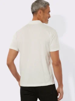 Poloshirt mit Trachtenstickerei