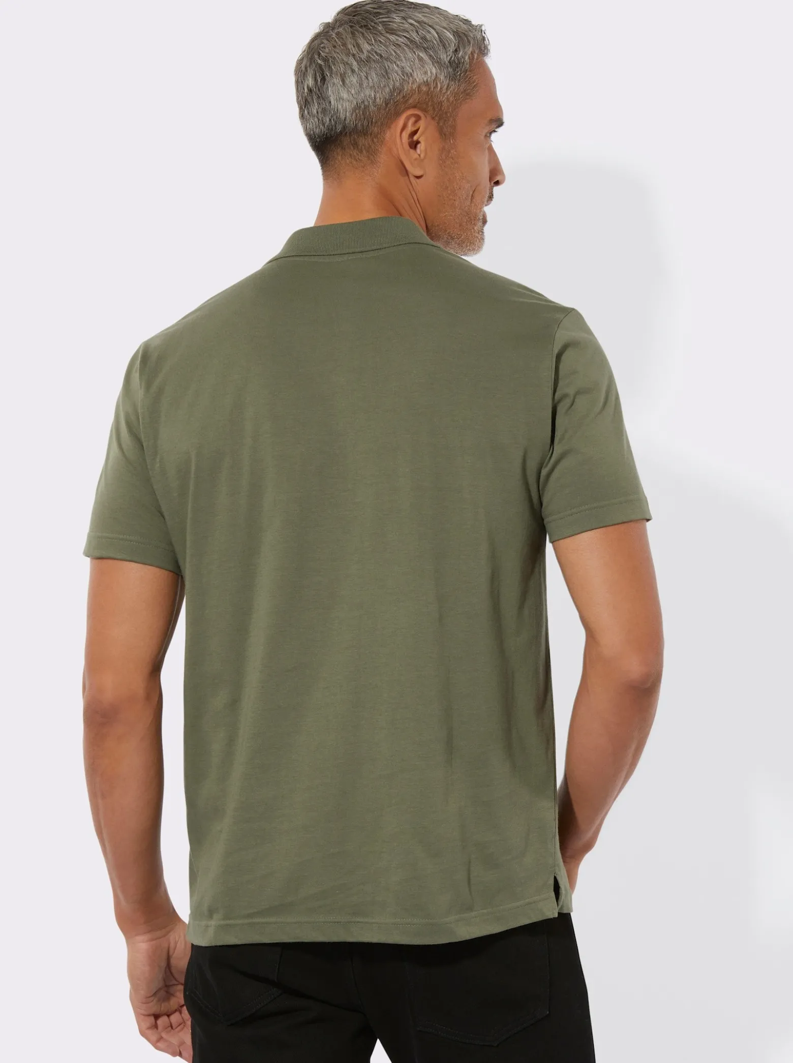 Poloshirt mit Trachtenstickerei