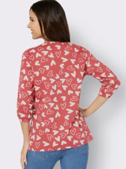 Print-Shirt mit herzigem Druck