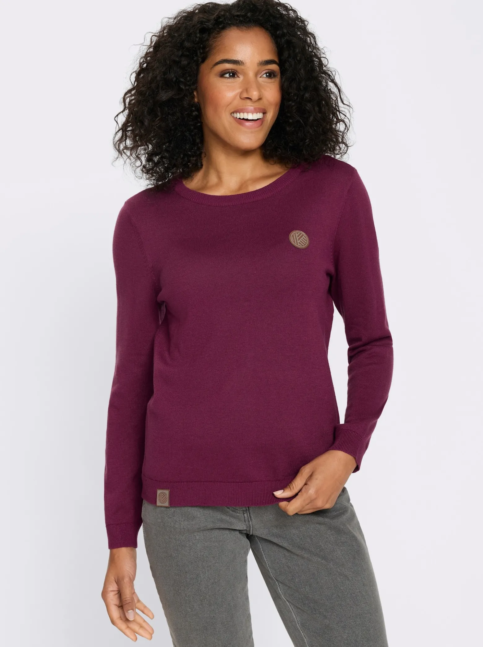 Pullover mit 50% Baumwolle
