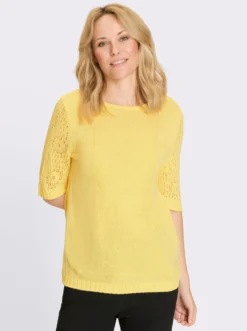 Pullover mit halblangen Ärmeln