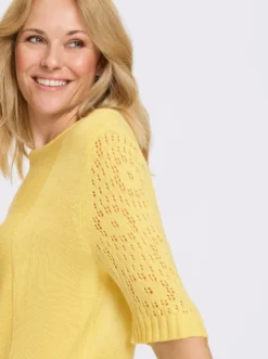 Pullover mit halblangen Ärmeln