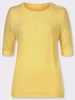 Pullover mit halblangen Ärmeln