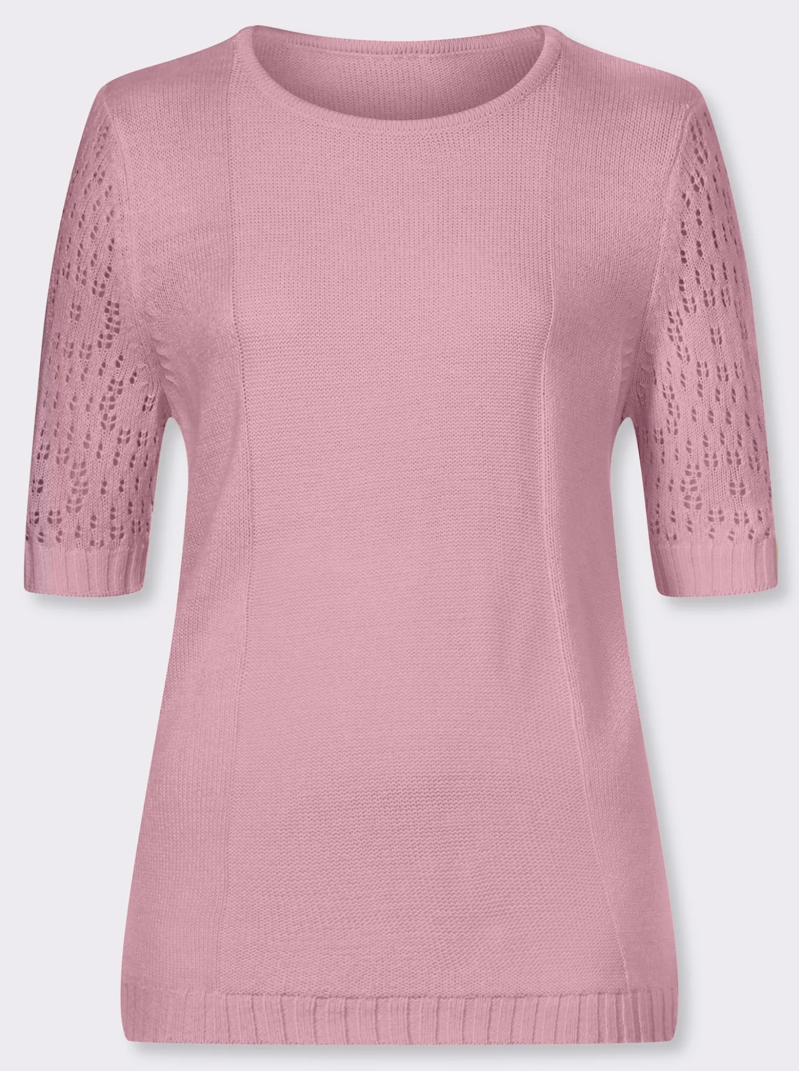 Pullover mit halblangen Ärmeln