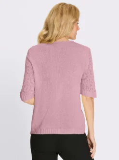Pullover mit halblangen Ärmeln