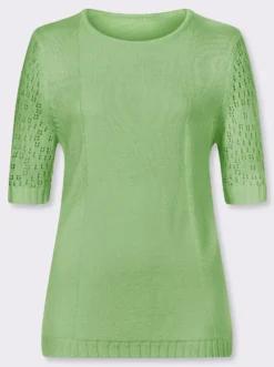 Pullover mit halblangen Ärmeln
