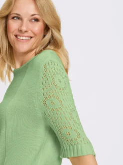 Pullover mit halblangen Ärmeln