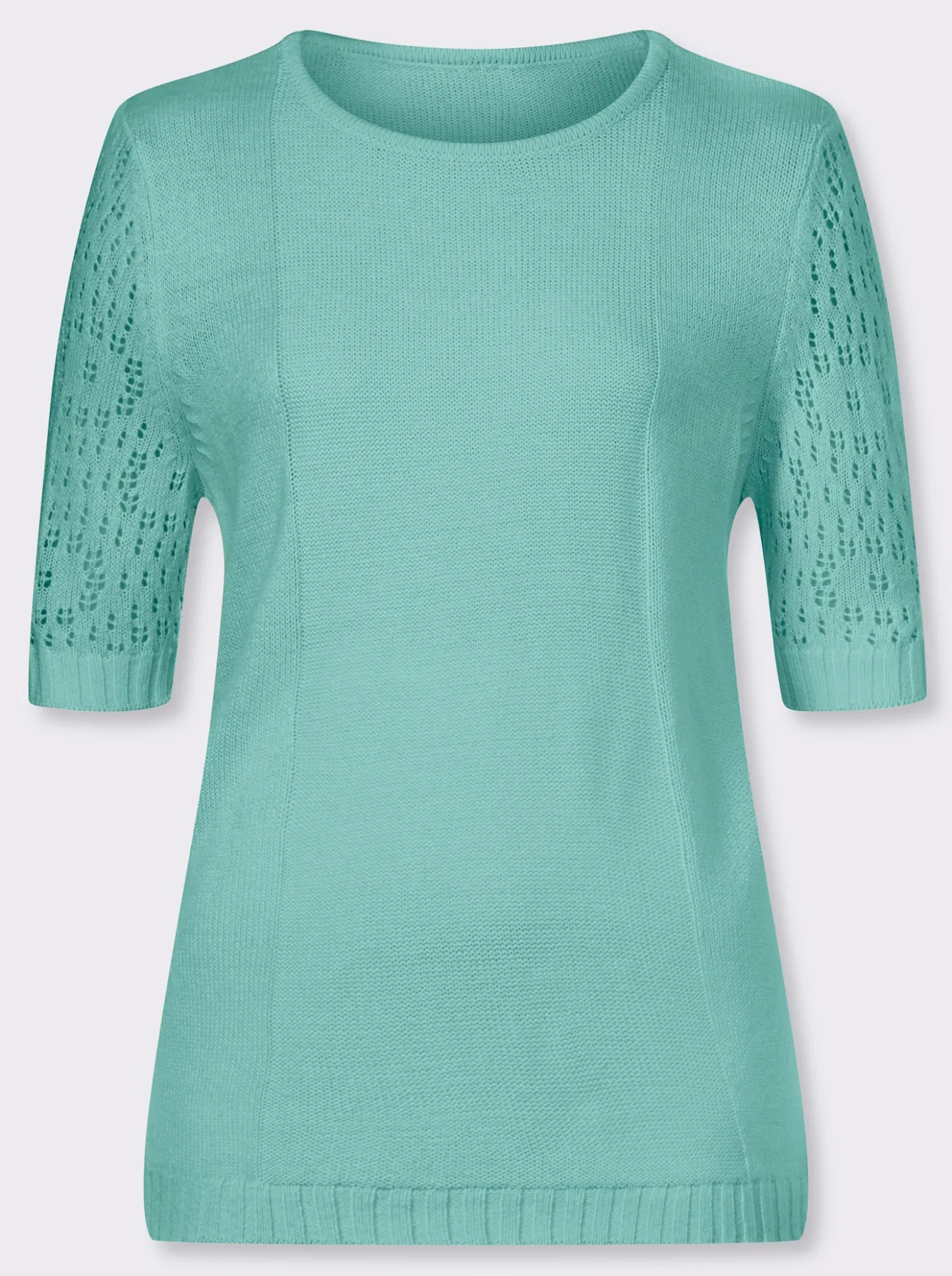 Pullover mit halblangen Ärmeln