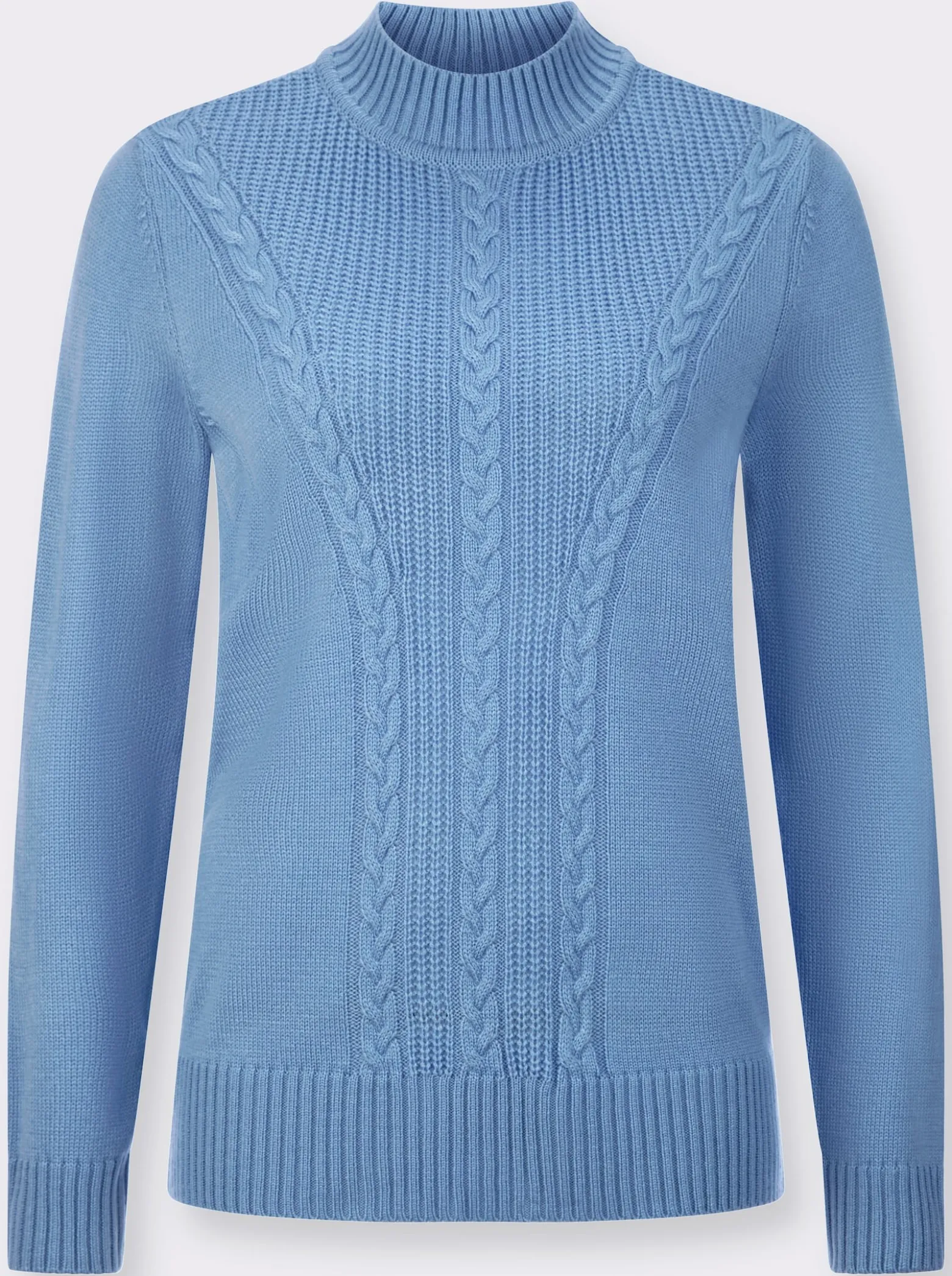 Pullover mit Zopfmuster