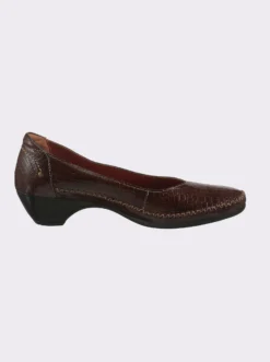 Pumps aus Lederimitat, pflegeleicht