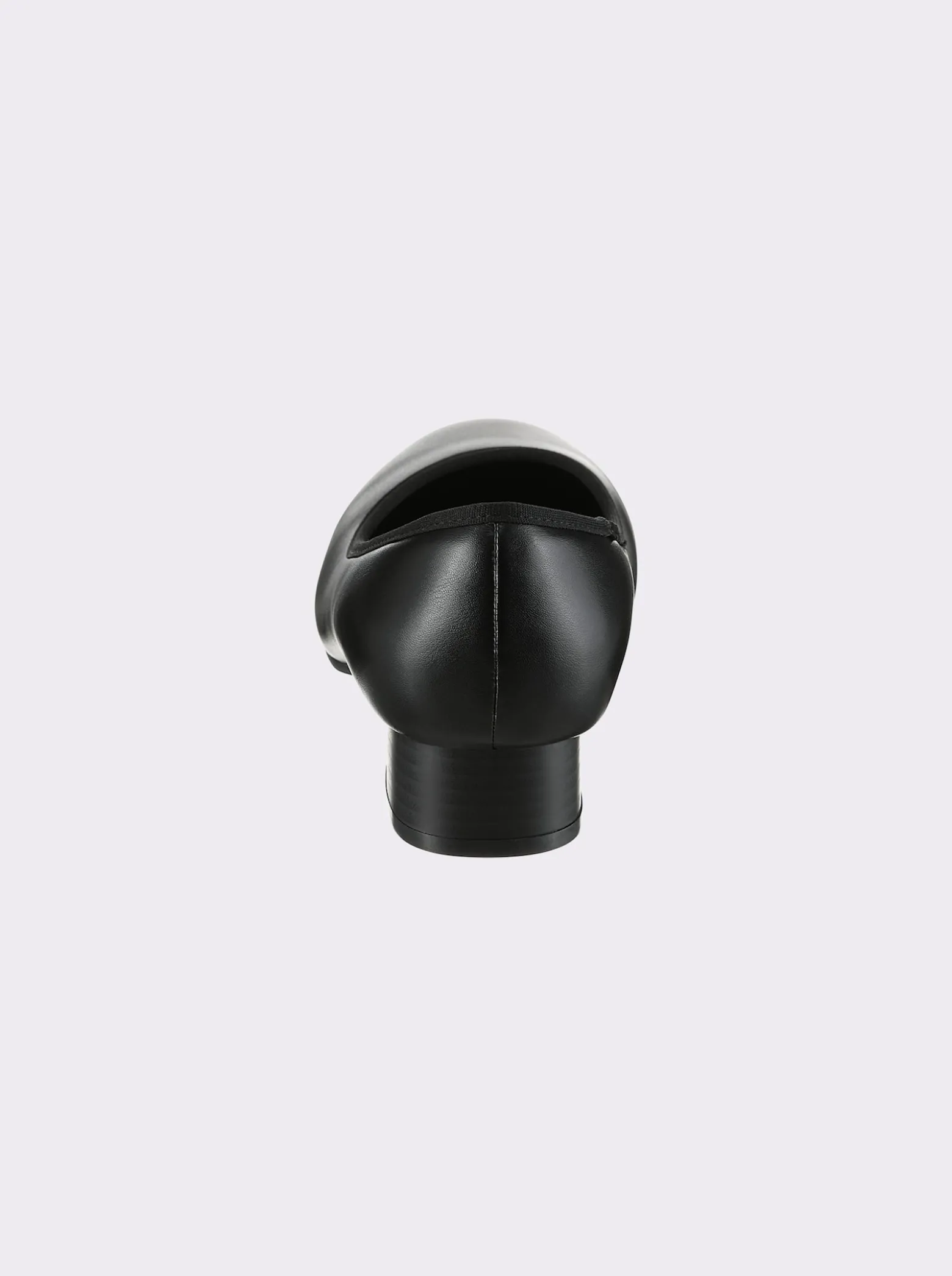 Pumps aus Leder-Imitat, Weite F