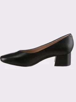 Pumps mit Blockabsatz