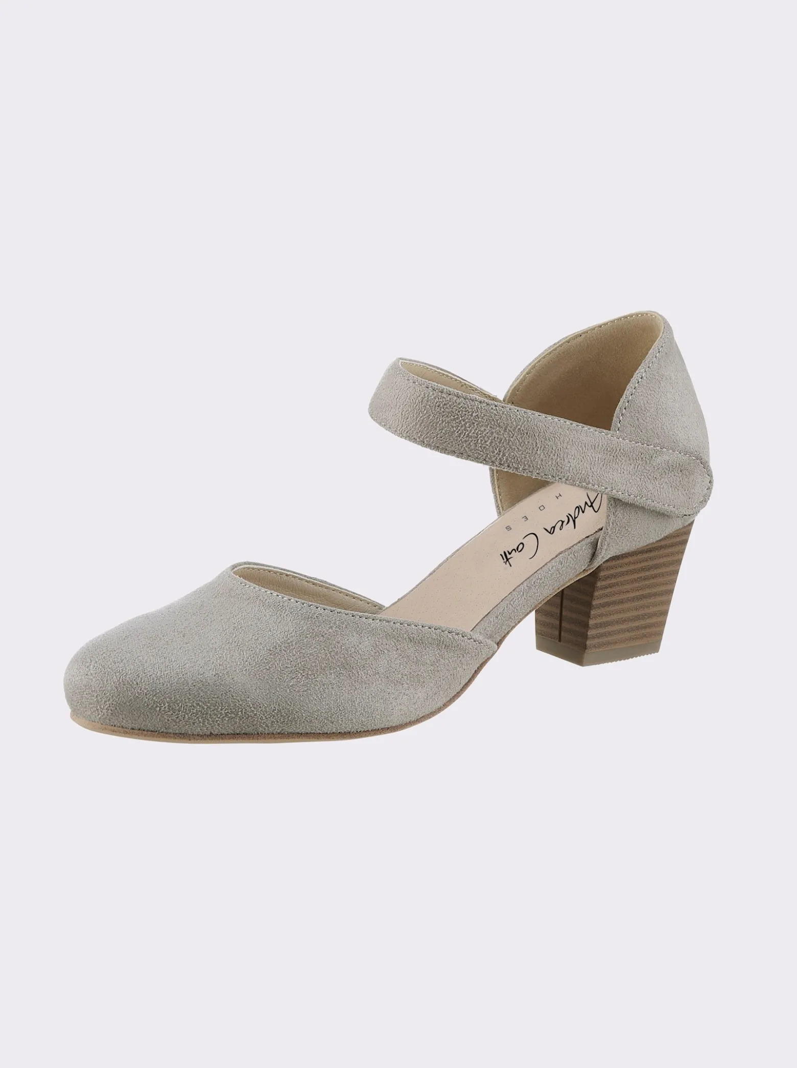 Pumps mit Klettverschluss