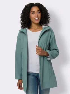 Regenjacke im Oversize-Schnitt