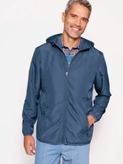 Regenjacke mit Kapuze