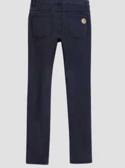 Röhrenjeans in Twill-Qualität